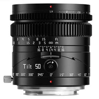 TTArtisan Tilt 50mm f/1.4 E Schwarz