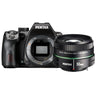 Pentax KF Schwarz + 50mm f/1.8 SMC DA