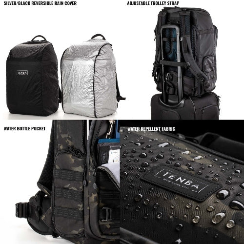 Tenba Axis V2 32L Rucksack - MultiCam Schwarz