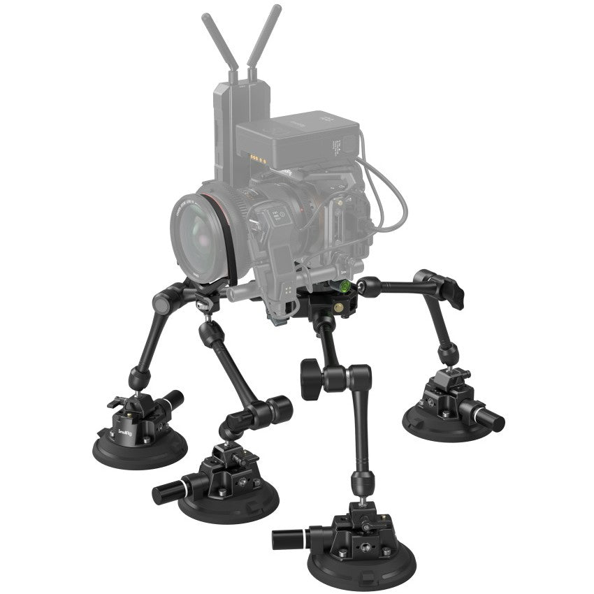 SmallRig 3565 4-Arm-Saugnapf-Kamerahalterungsset SC-15K