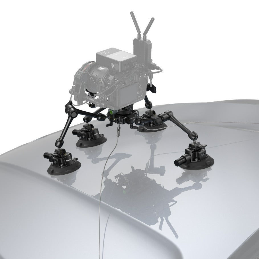 SmallRig 3565 4-Arm-Saugnapf-Kamerahalterungsset SC-15K