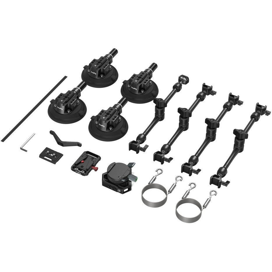 SmallRig 3565 4-Arm-Saugnapf-Kamerahalterungsset SC-15K