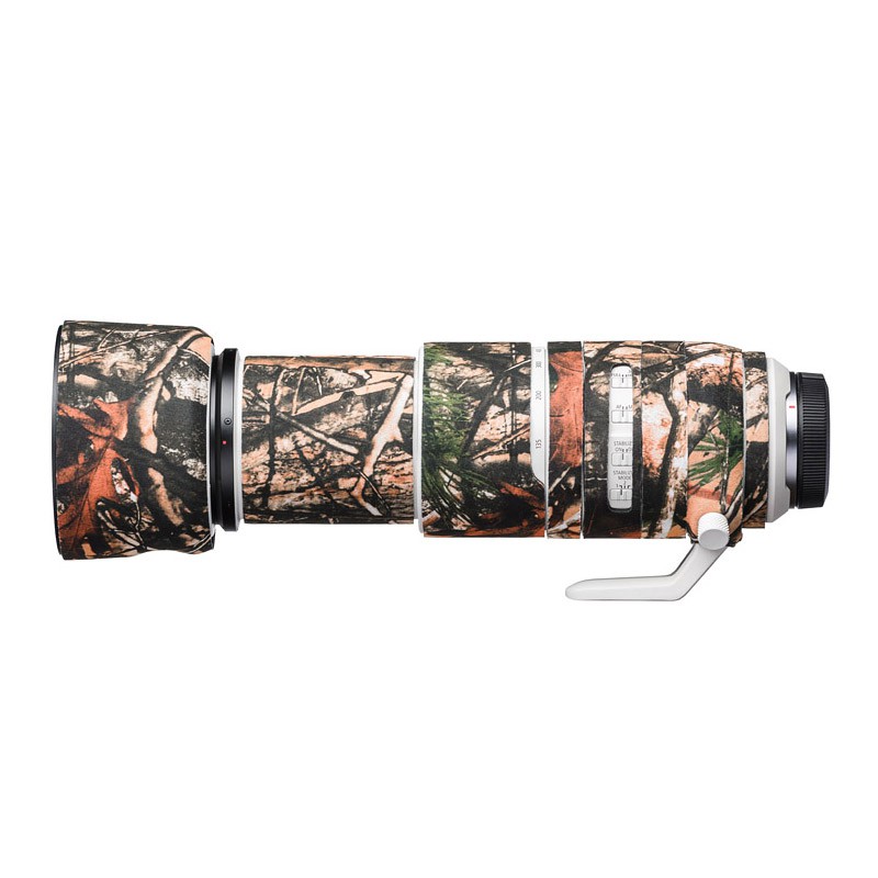 easyCover Objektiv Eiche für Canon RF 100-500mm f/4.5-7.1L IS USM Waldtarn