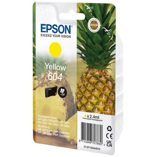 Epson Singlepack Yellow 604 Tinte