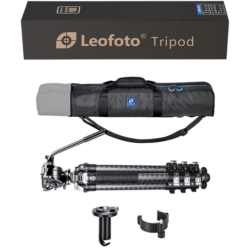 Leofoto Manba LV-284C Stativ + BV-5 Videokopf