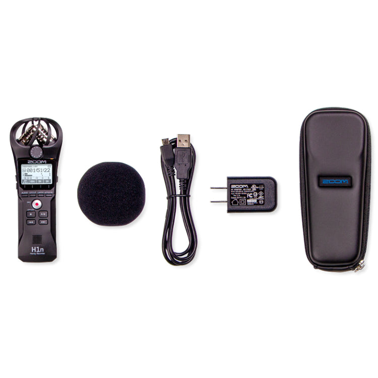 Zoom H1n-VP handy recorder + accessoires