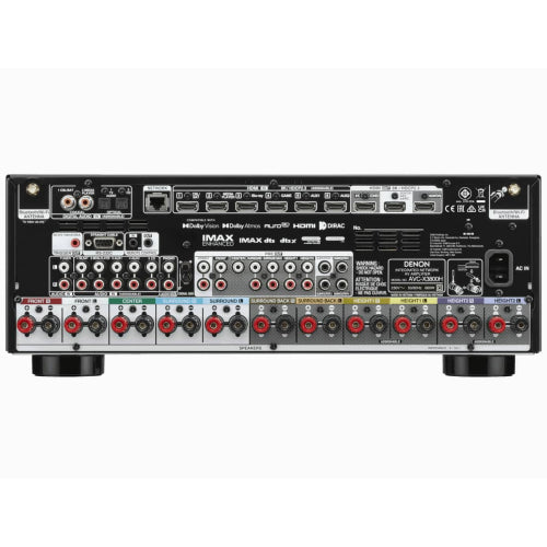 Denon AVC-X3800H 8K AV Amplifier - Zwart OUTLET