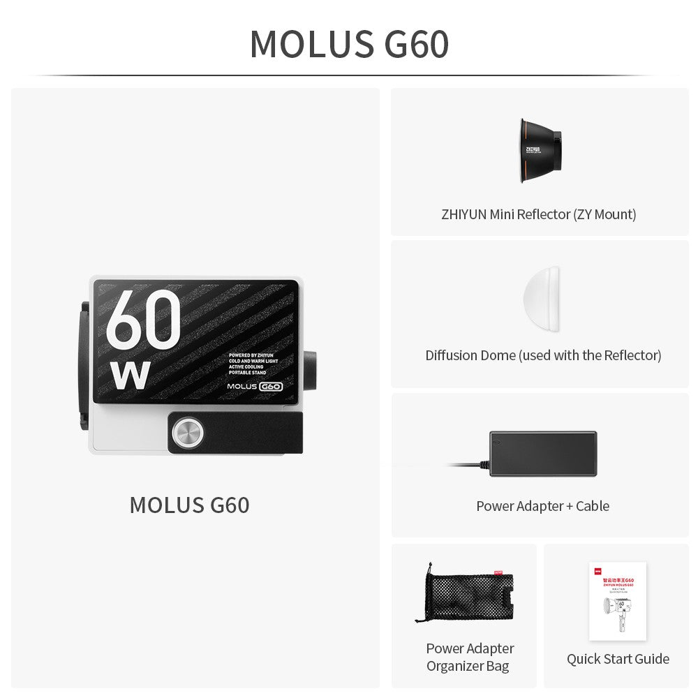 Zhiyun Molus G60 OUTLET