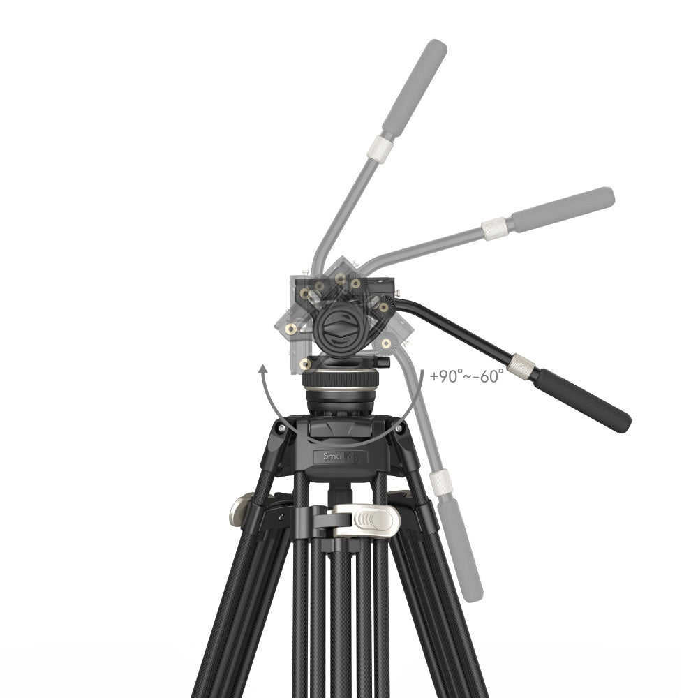 SmallRig 3989 Heavy-Duty Carbonfaser-Stativ-Kit