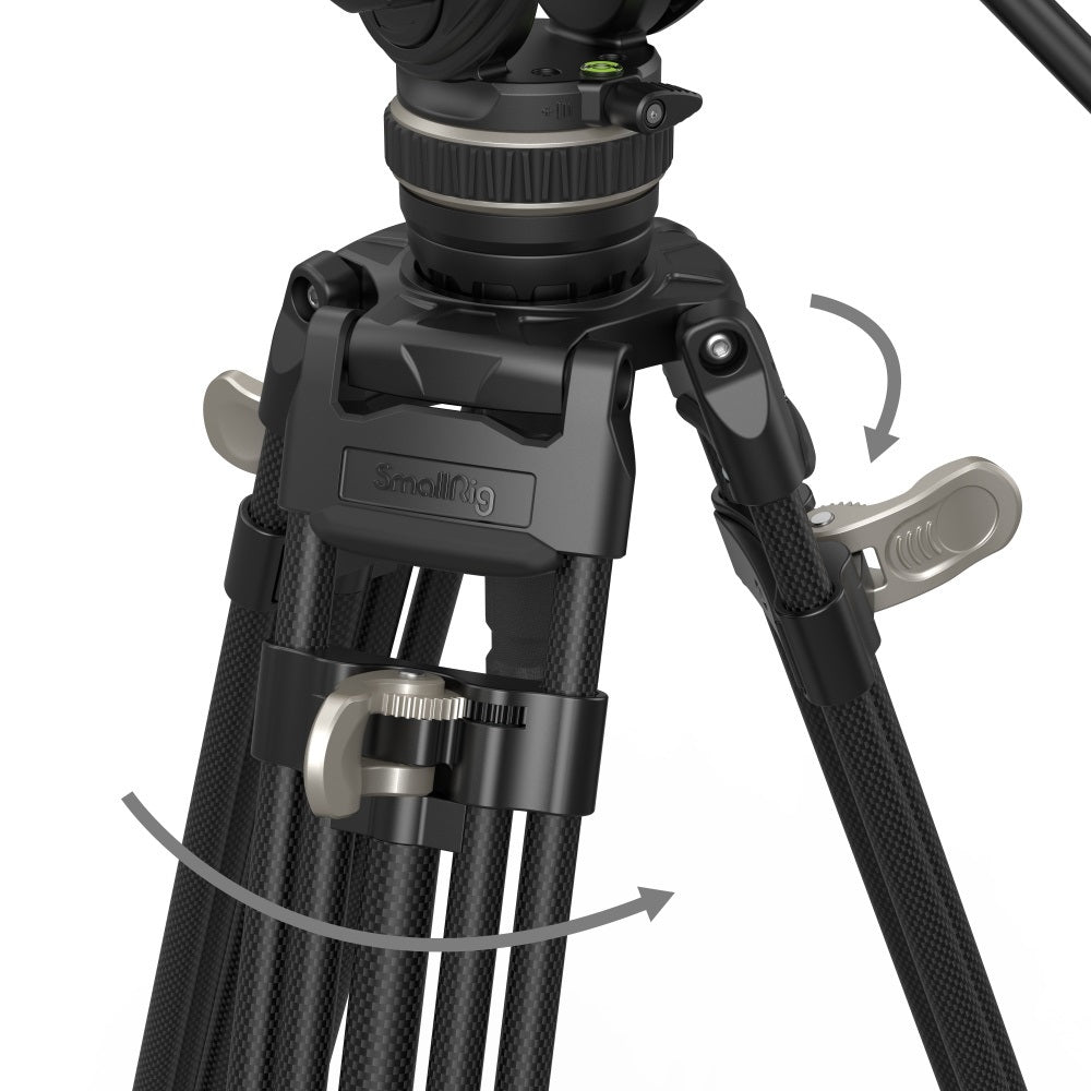 SmallRig 3989 Heavy-Duty Carbonfaser-Stativ-Kit