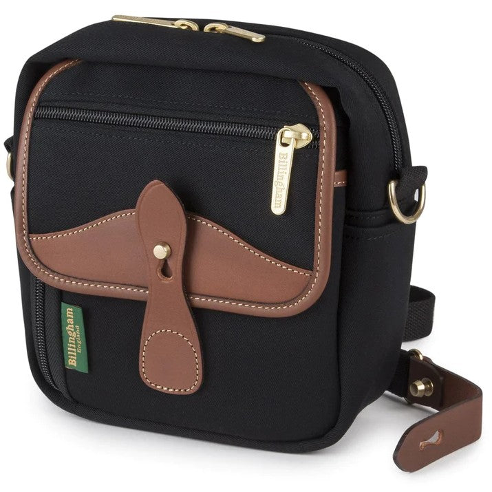 Billingham POLA STOWAWAY - Schwarz / Tan Leder