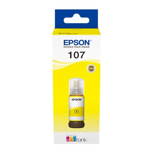 EPSON 107 EcoTank Yellow Ink Bottle