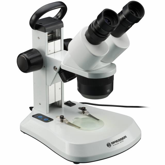 BRESSER Analyth STR 10x - 40x Stereo Microscope with incident and transmitted light