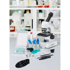 Bresser Junior 40-640x Microscope with Smart Accessorees with QR Code for Extra Information