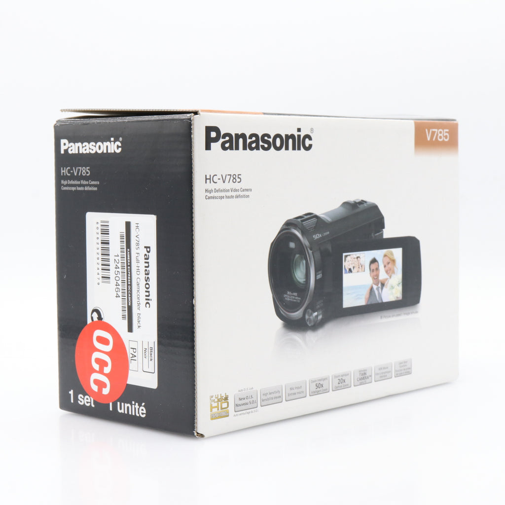 Panasonic HC-V785 Full-HD Camcorder black occasion