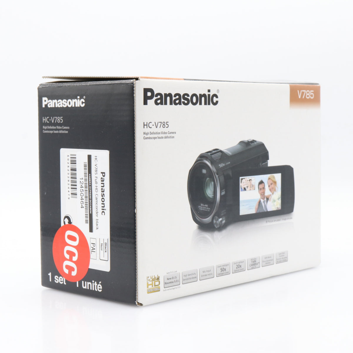 Panasonic HC-V785 Full-HD Camcorder black occasion
