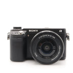 Sony NEX-6 + SEL 16-50mm F/3.5-5.6 PZ OSS zwart occasion