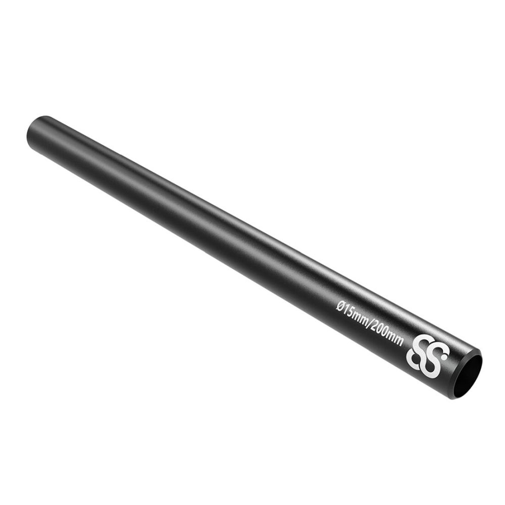 8Sinn 20cm 15mm schwarze Stäbe 2St
