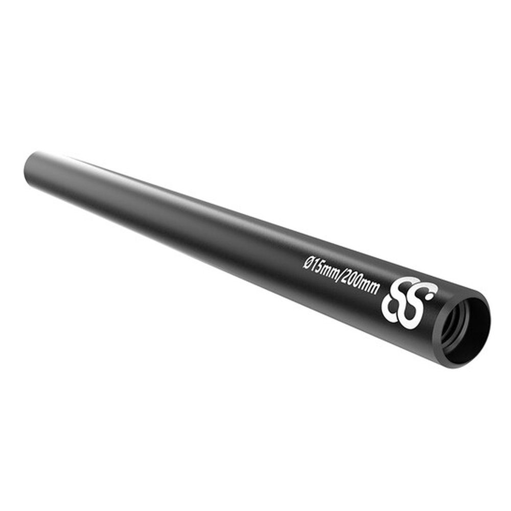 8Sinn 20cm 15mm schwarze Stäbe 2St