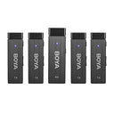 Boya Drahtloses Mikrofon 1 RX-4TX TRRS-TRS