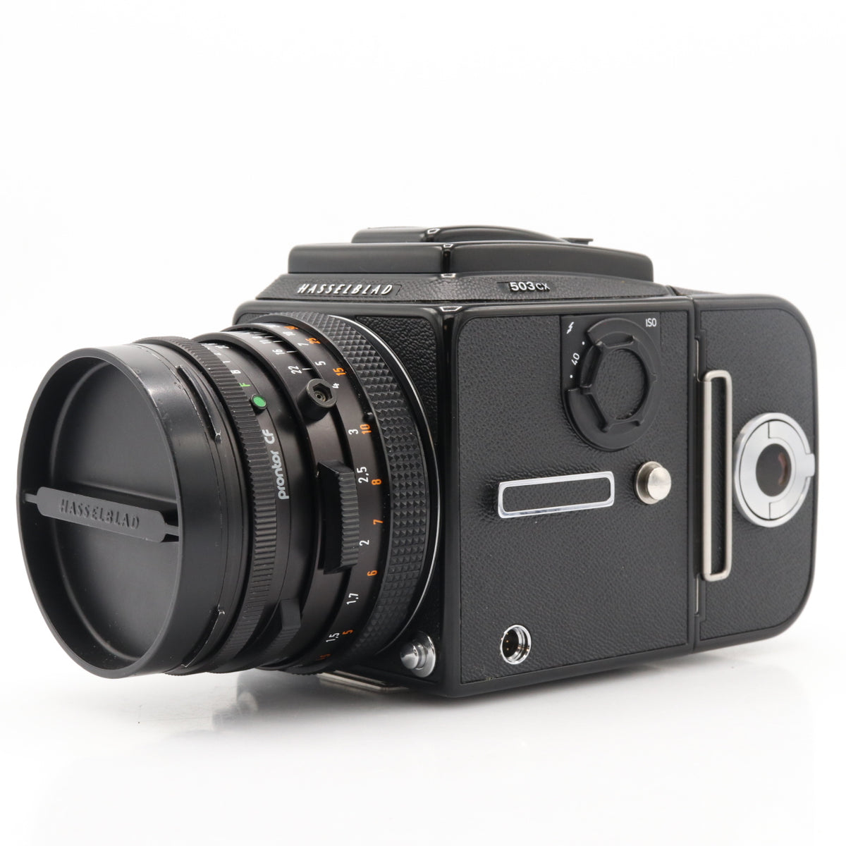 Hasselblad 503CX + 80mm F/2.8 Planar CF + A12 filmback occasion
