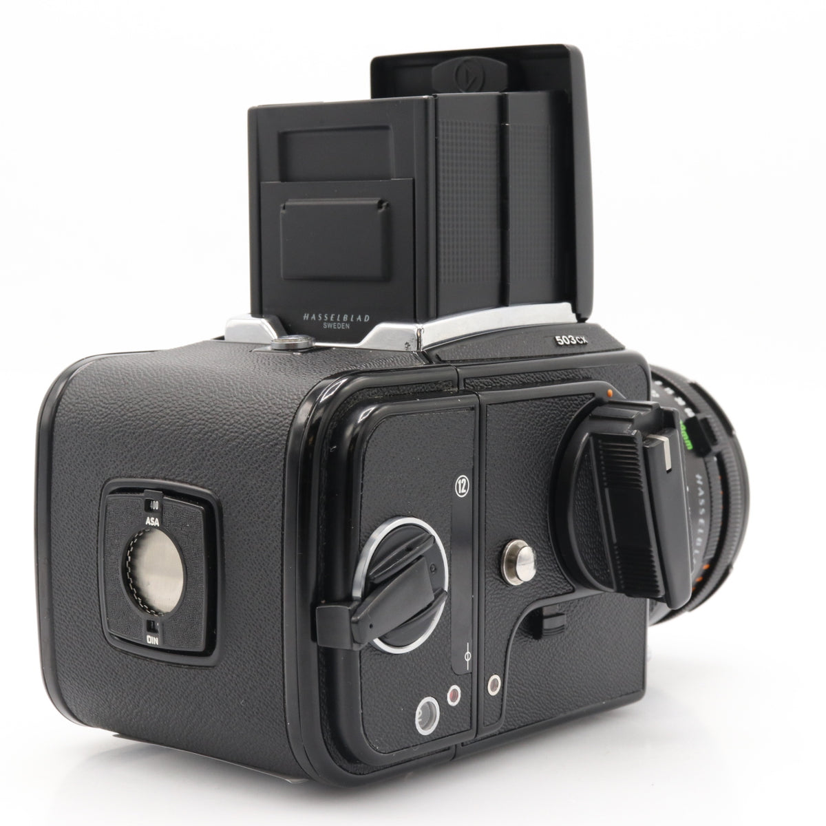 Hasselblad 503CX + 80mm F/2.8 Planar CF + A12 filmback occasion