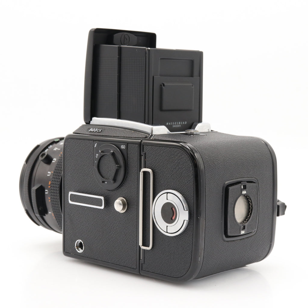 Hasselblad 503CX + 80mm F/2.8 Planar CF + A12 filmback occasion
