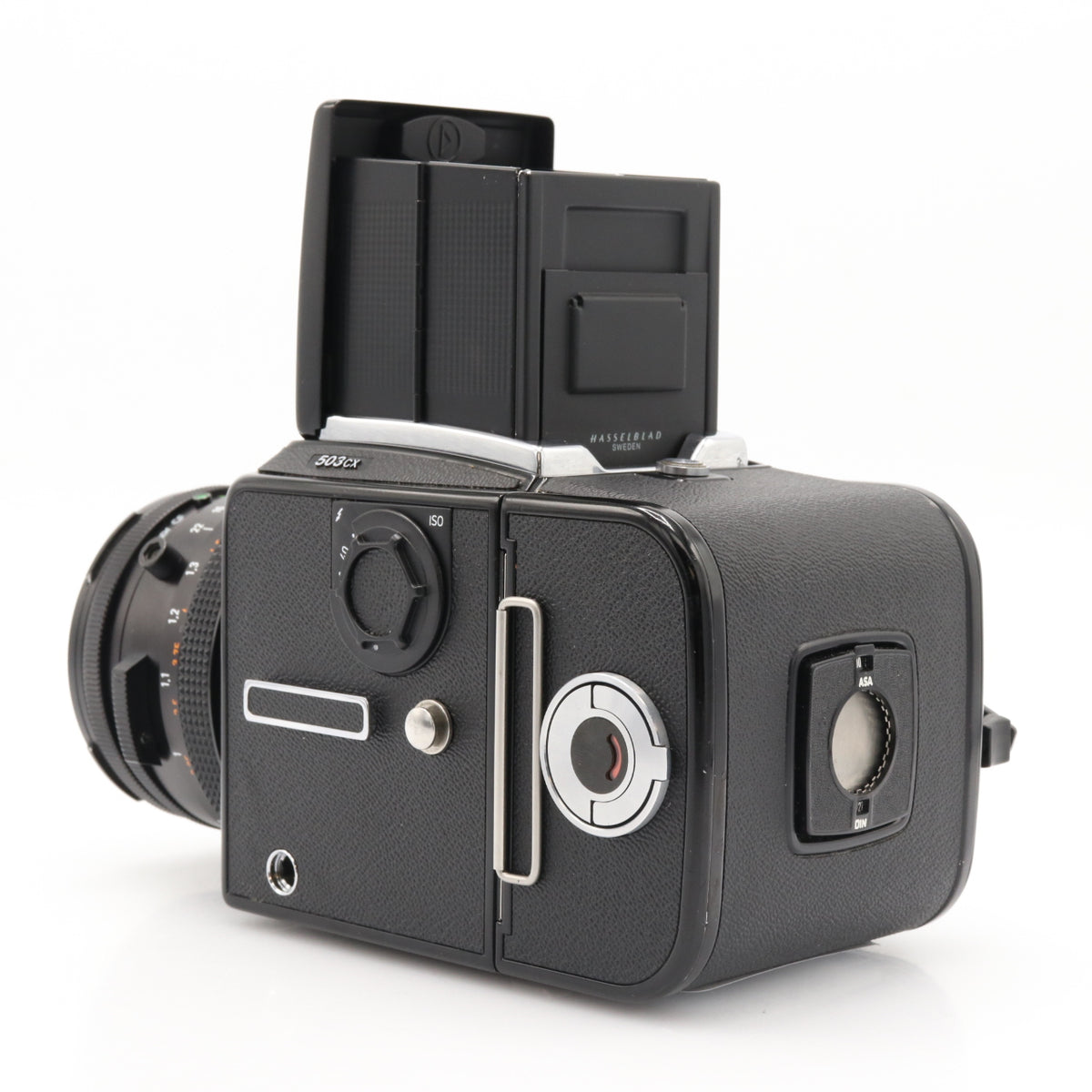 Hasselblad 503CX + 80mm F/2.8 Planar CF + A12 filmback occasion