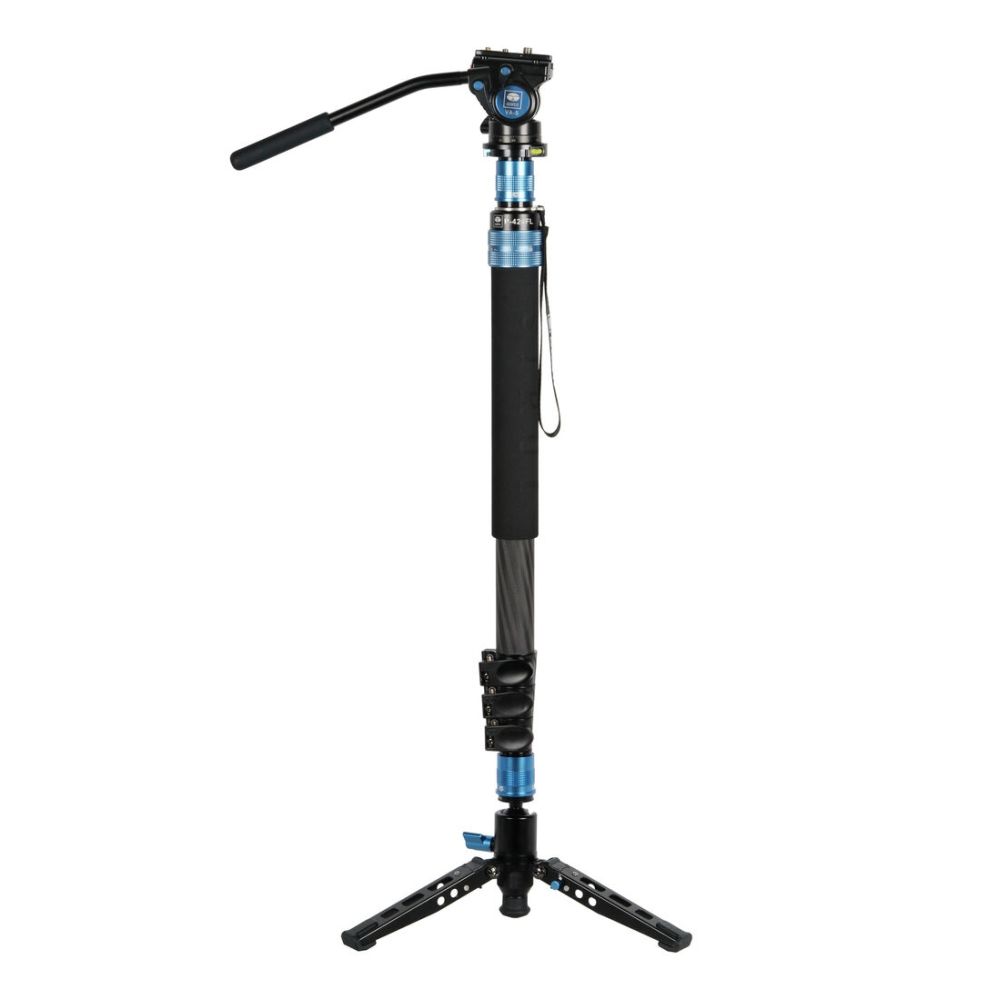Sirui Einbeinstativ P-424FL + VA-5 Kopf