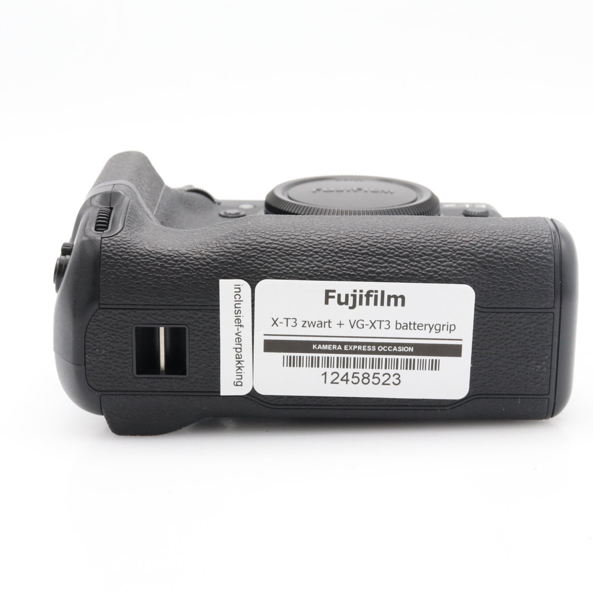 Fujifilm X-T3 zwart + VG-XT3 batterygrip occasion