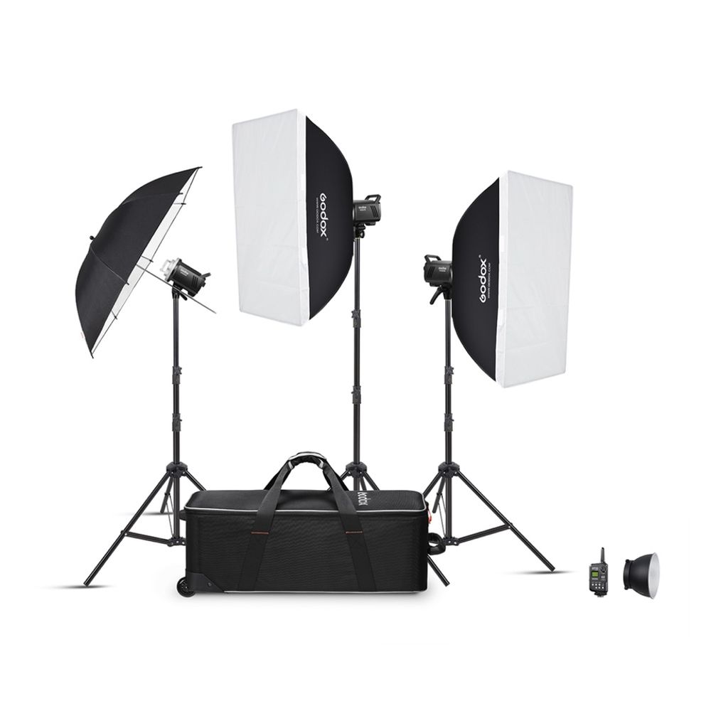 Godox MS200V-D Trio Studio Blitzgerät