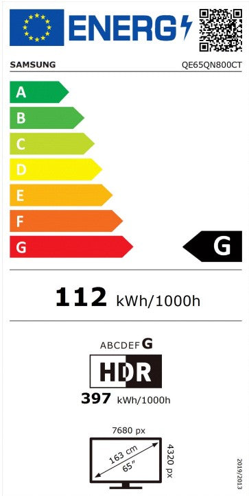 Samsung Neo QLED 8K TV QE65QN800CTXXN (2023)