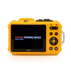 Kodak Waterproof WPZ-2 gelb, 4-fach-Zoom, WLAN + zusätzlicher Akku + 16 GB Speicherkarte