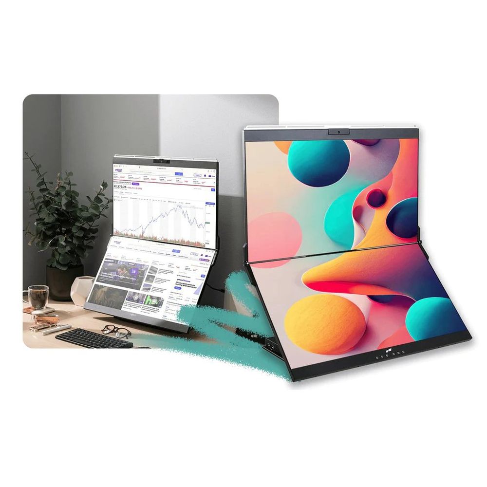 Mobile Pixels Geminos 24-Zoll-Doppelmonitor