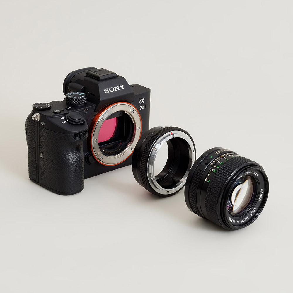 Urth Objektiv Mount Adapter: Kompatibel mit Canon FD-Objektiv zu Sony E-Kameragehäuse