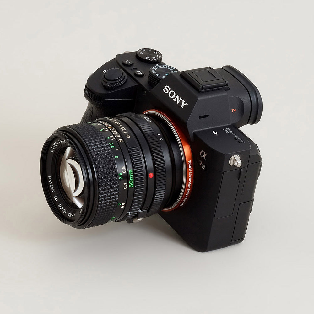 Urth Objektiv Mount Adapter: Kompatibel mit Canon FD-Objektiv zu Sony E-Kameragehäuse