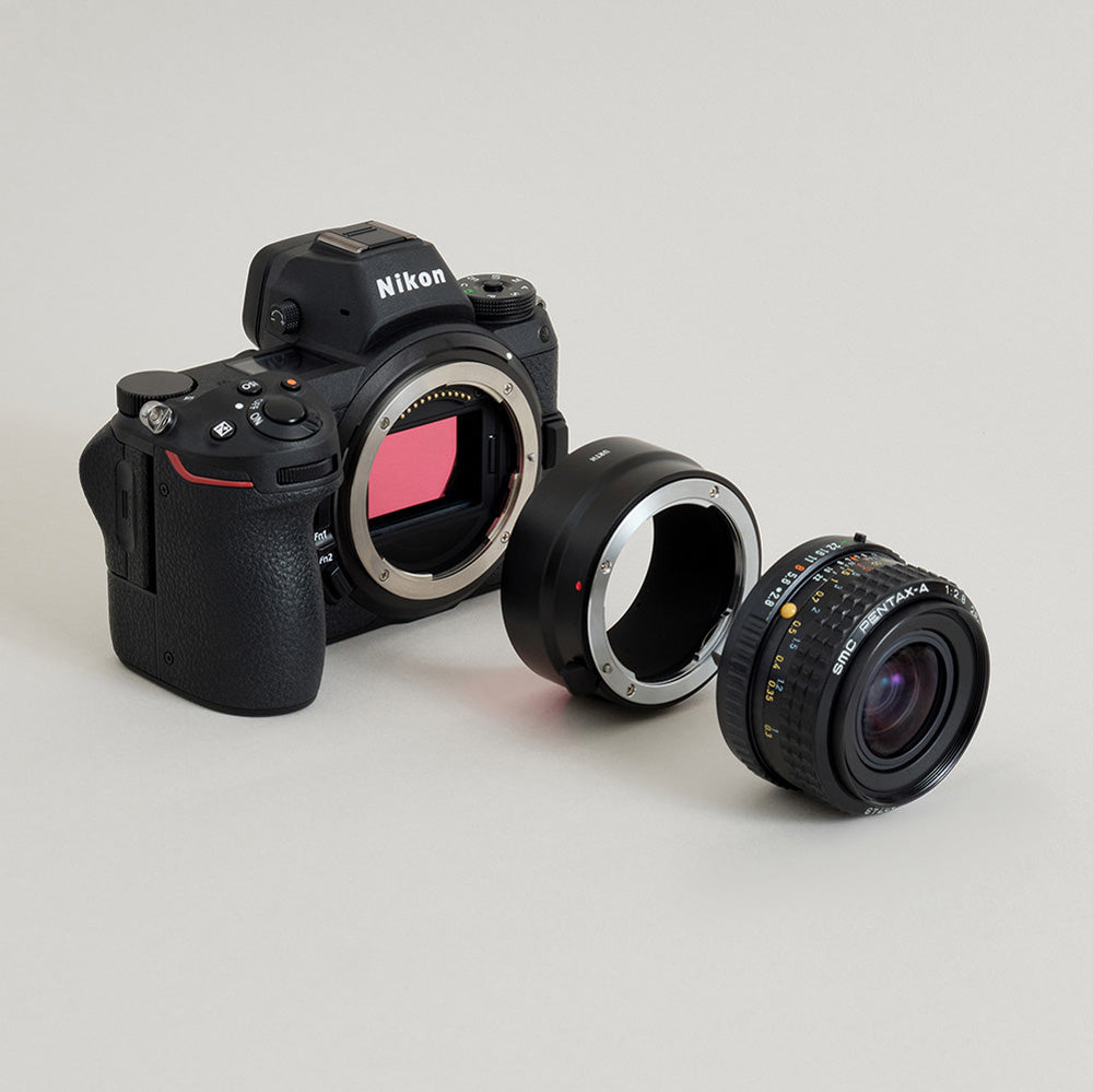 Urth Lens Mount adapter: Compatible with Pentax K Lens to Nikon Z Camera Body