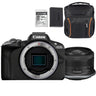 Canon EOS R50 Schwarz + RF-S 18-45 Holiday Kit
