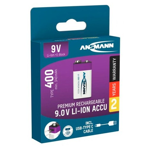 Ansmann E-Block 400 Typ USB-C (340mAh)