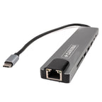 Caruba 8-in-1 USB-C Hub mit Ethernet
