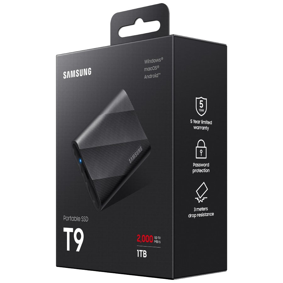 Samsung Portable SSD T9 1TB schwarz