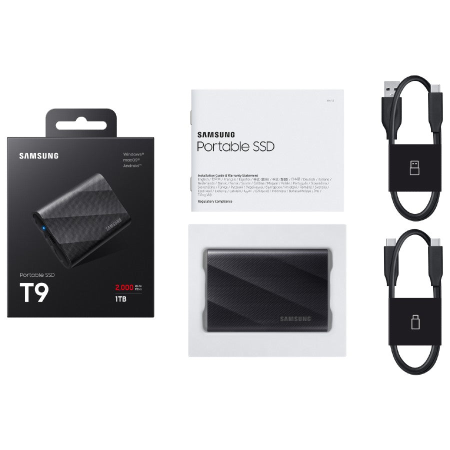 Samsung Portable SSD T9 1TB schwarz