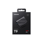 Samsung Portable SSD T9 4TB, Black