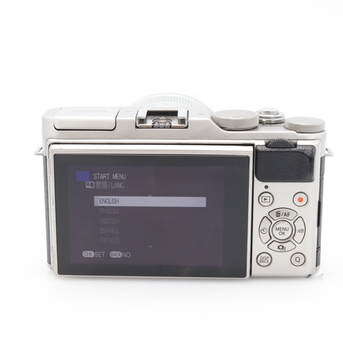 Fujifilm X-A3 black/silver + 16-50mm OIS II zilver occasion