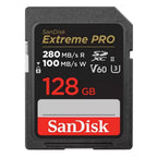 SanDisk Extreme PRO V60 SDXC 128GB UHS-II, Klasse 10