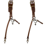 The Hantler Dual camera harness Brandy / Brass, Large