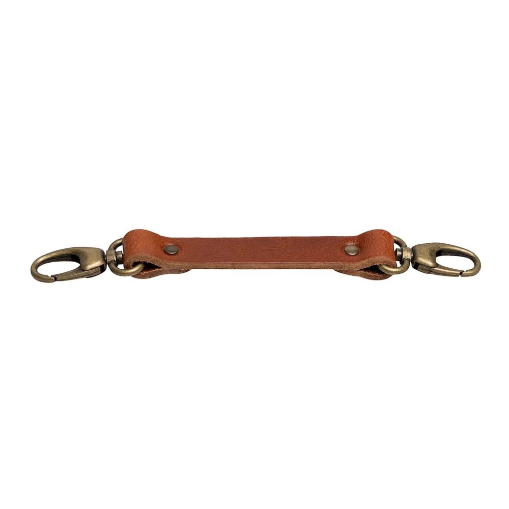 The Hantler Chest strap Cognac / Brass, 22cm