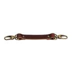 Der Hantler Brustgurt Brandy / Altsilber, 22cm