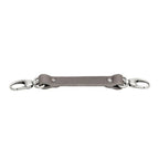 Der Hantler Brustgurt Stone Gray / Messing, 22cm