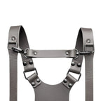 Der Hantler Brustgurt Stone Gray / Messing, 22cm